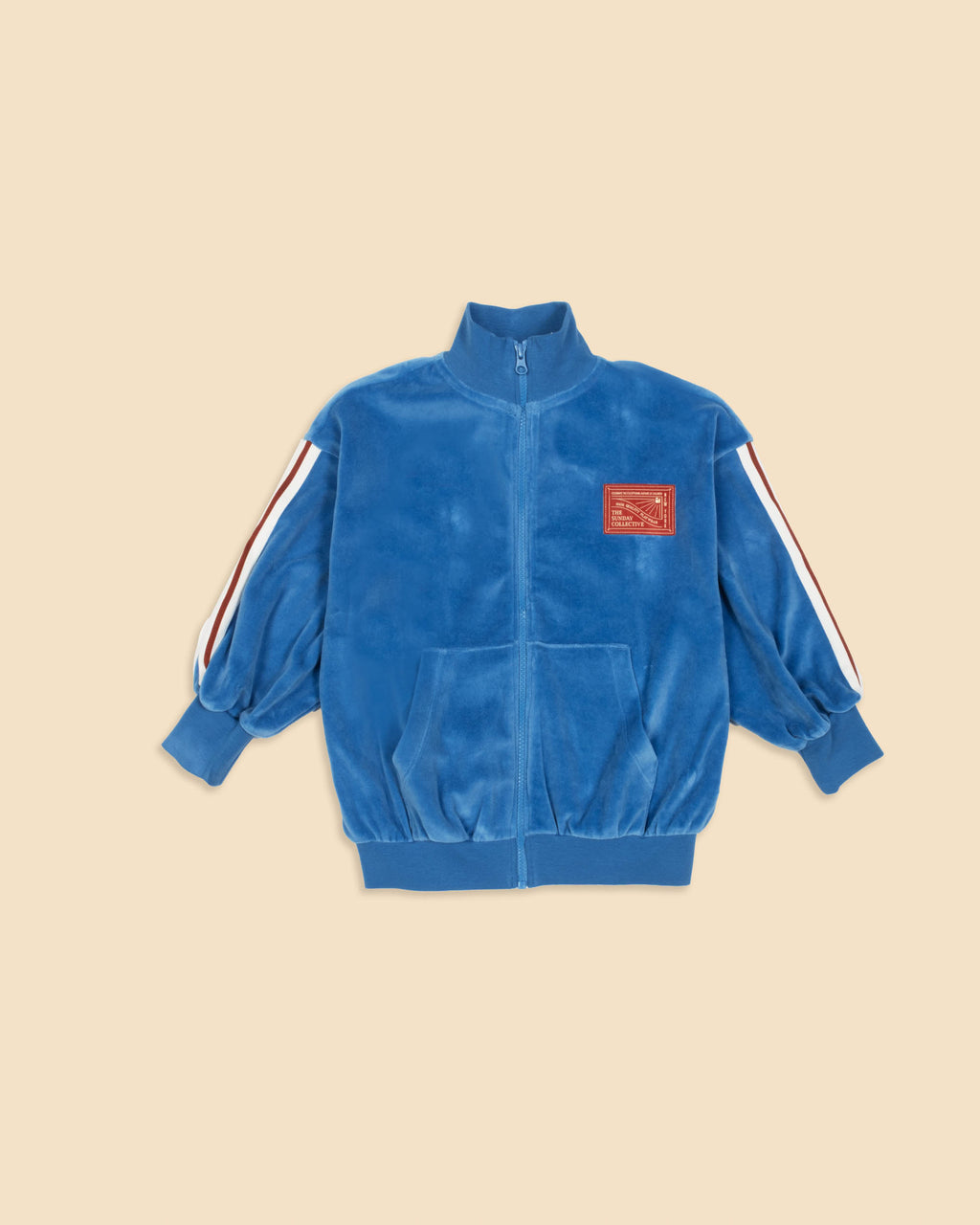 ジャケット・アウター Trendt Vision Velour Track Jacket Blue S Velour Track Jacket Blue – Trendt Vision
