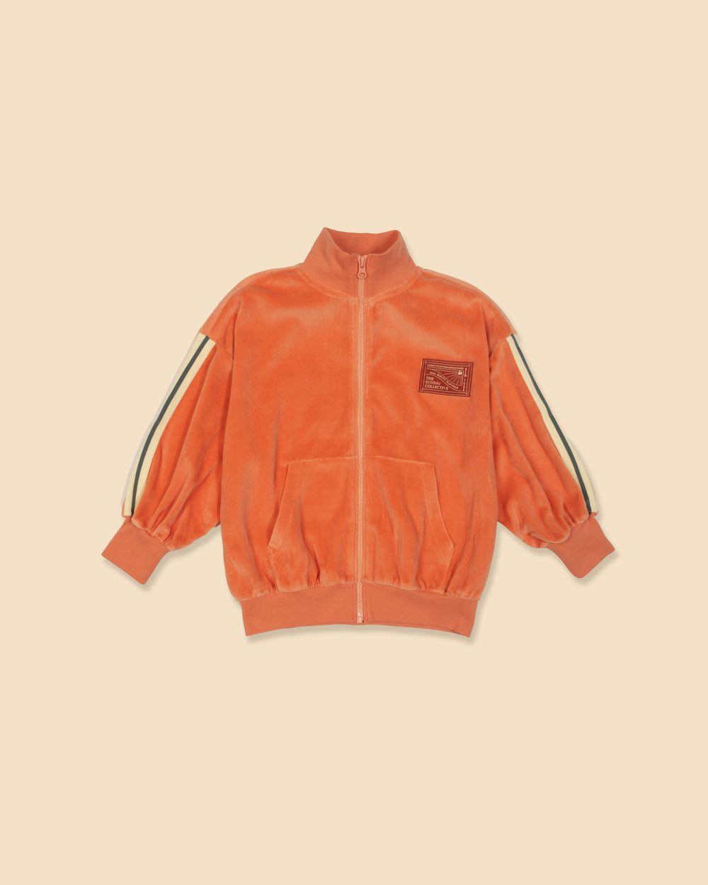 Velour Track Jacket in Sunset Serenade – The Sunday Collective