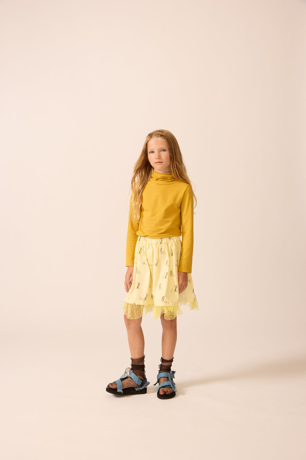 Essential Turtleneck in Melody Mustard – The Sunday Collective