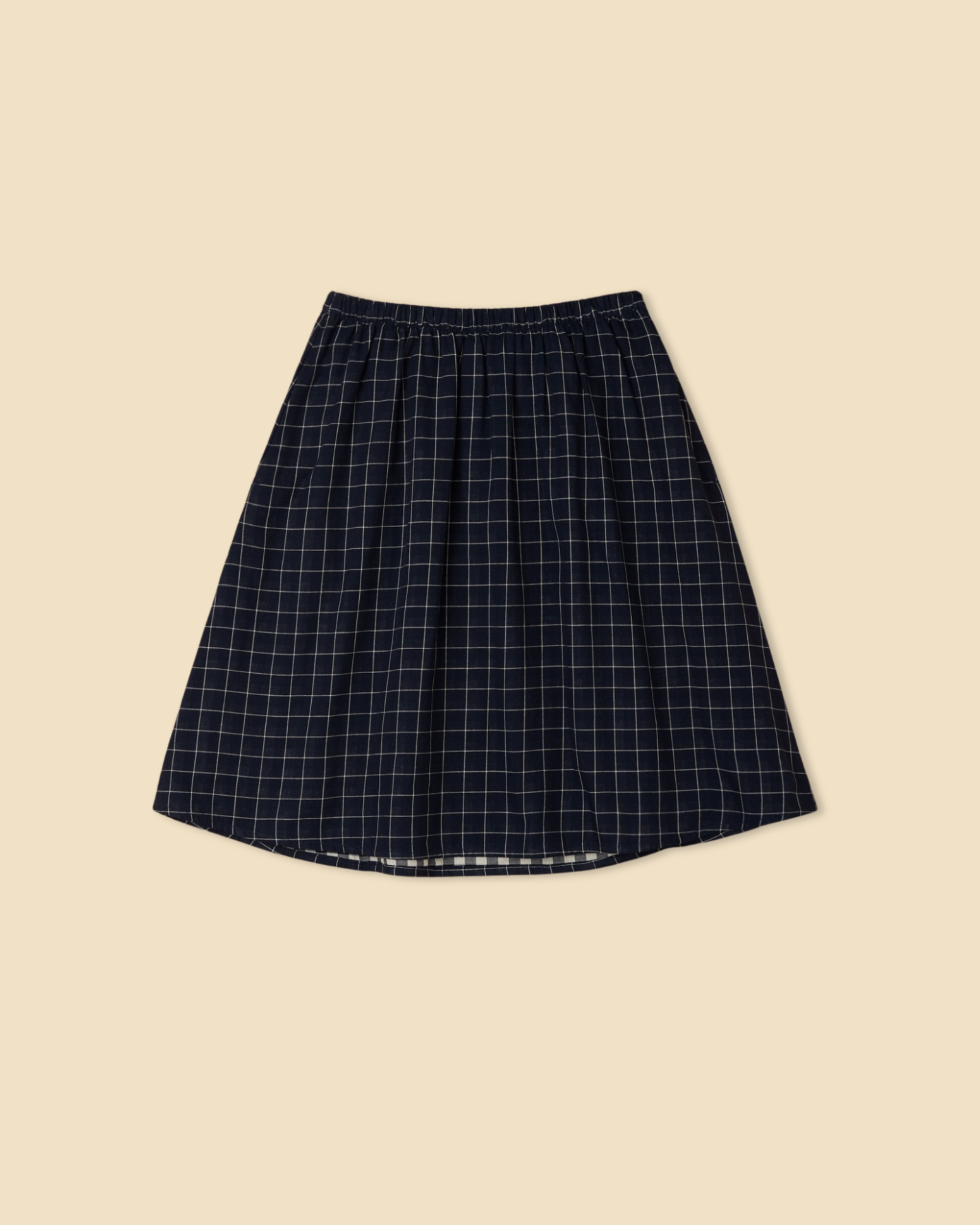 Checkered Midi Skirt | Skirts| The Sunday Collective