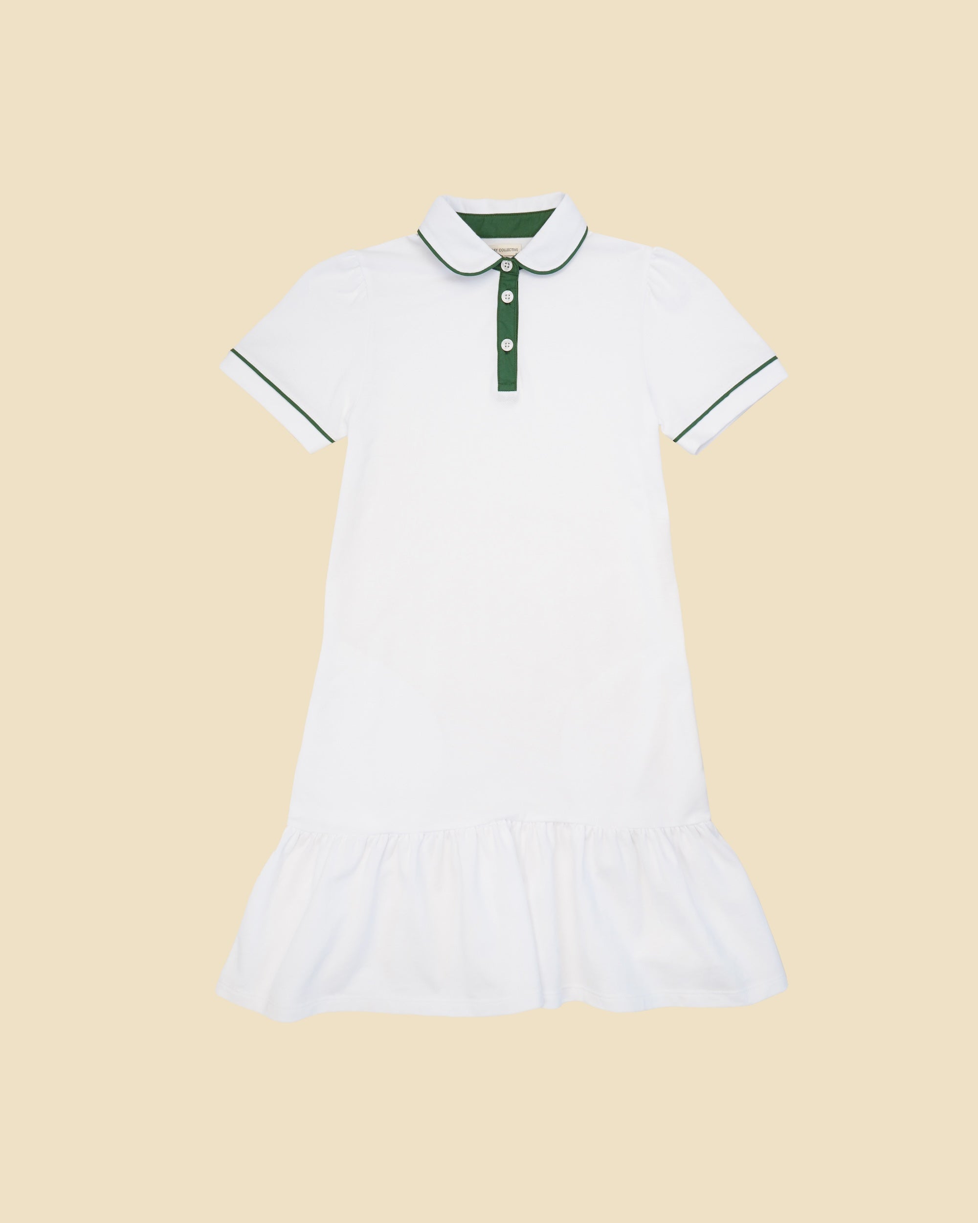 Kids Organic Play Polo Dress, 10Y-11Y Kids Organic Play Polo Dress, 10Y-11Y