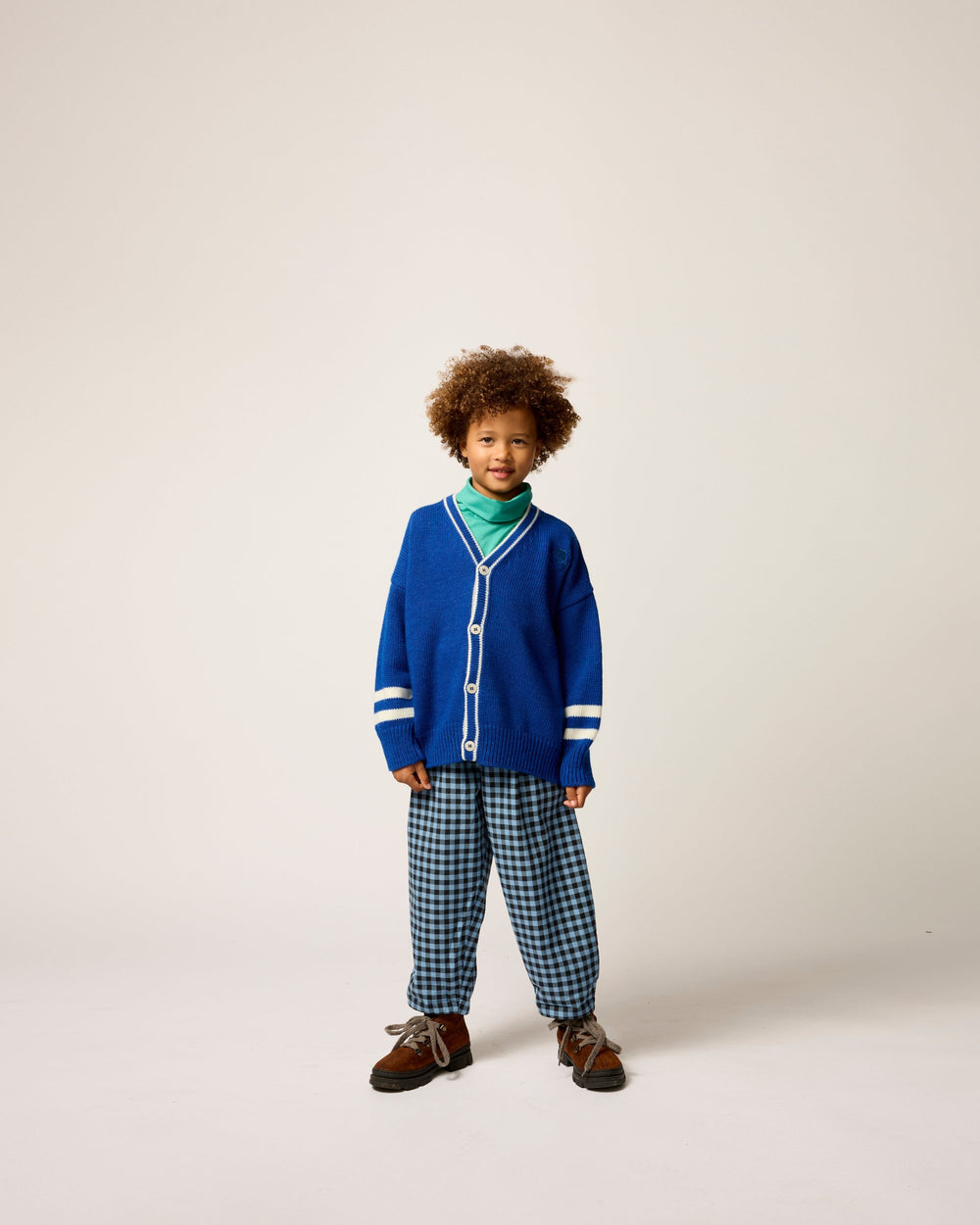 Wool Classroom Cardigan in Cobalt Blue | Sweaters | The Sunday